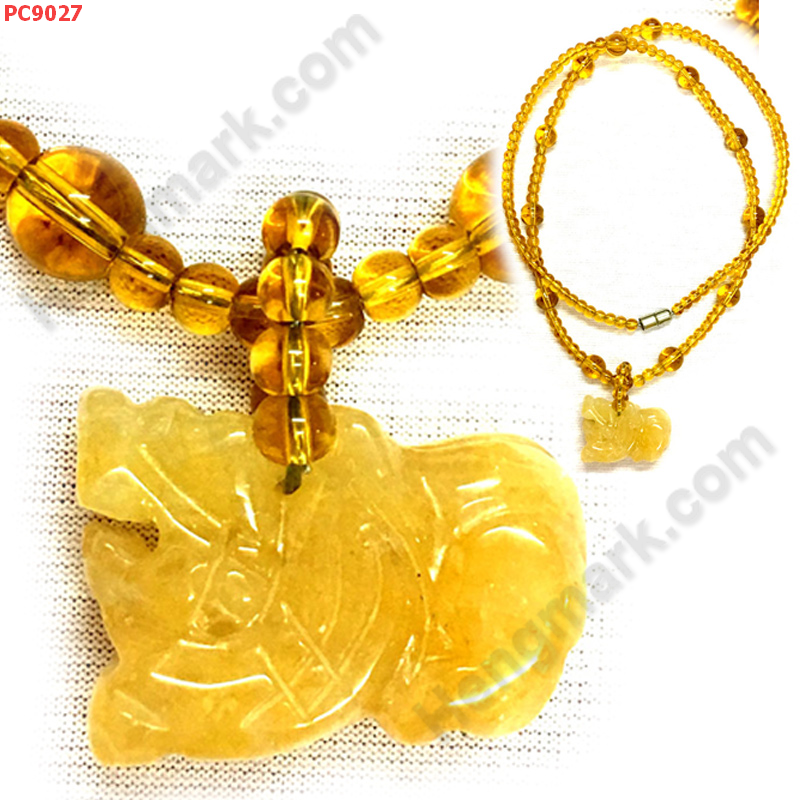 PC9027 สร้อยปี่เซียะหยกเหลือง ราคา 399 บาท http://ww2.hengmark.com/view_product/PC9027.htm