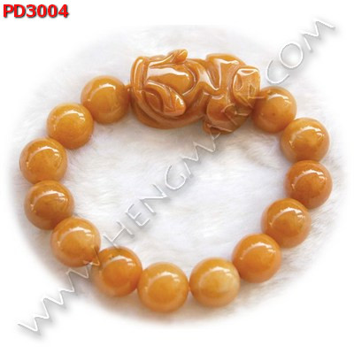 PD3004 สร้อยข้อมือปี่เซียะหยกเหลือง ราคา 399 บาท http://ww2.hengmark.com/view_product/PD3004.htm