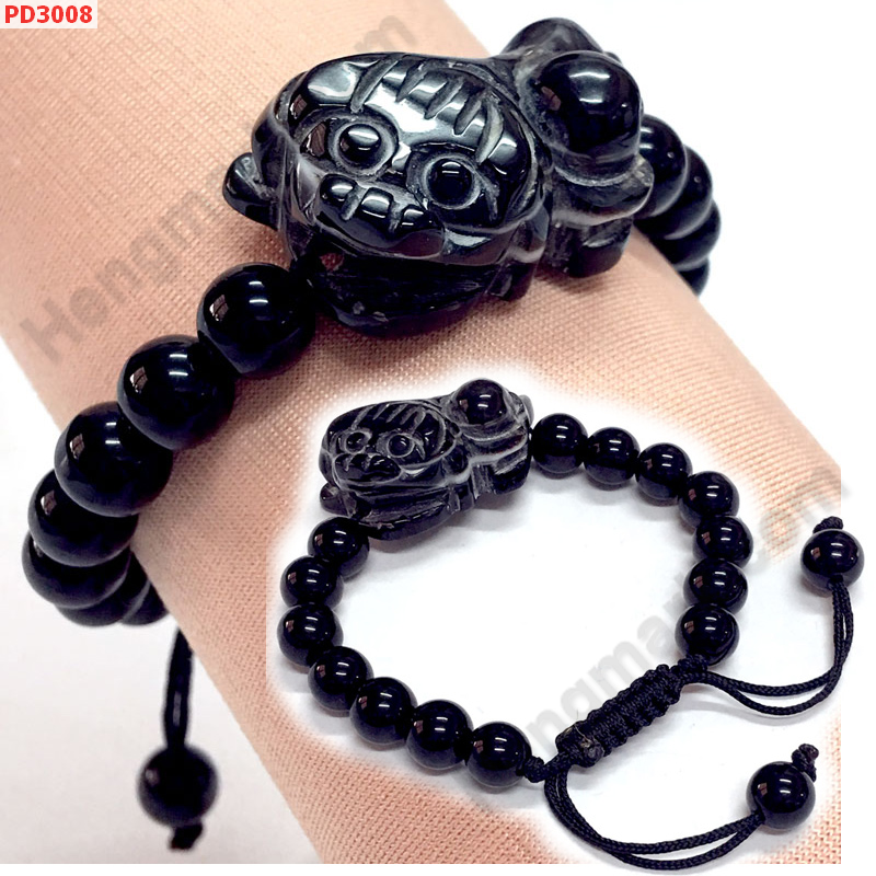 PD3008 สร้อยข้อมือปี่เซียะหินอะเก็ต ราคา 399 บาท http://ww2.hengmark.com/view_product/PD3008.htm