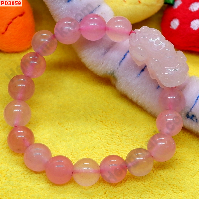 PD3059 สร้อยข้อมือปี่เซียะหินโรสตวอตซ์ ราคา 399 บาท http://ww2.hengmark.com/view_product/PD3059.htm