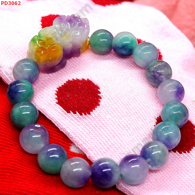 PD3062 สร้อยข้อมือปี่เซียะหิน 5 สี ราคา 399 บาท http://ww2.hengmark.com/view_product/PD3062.htm