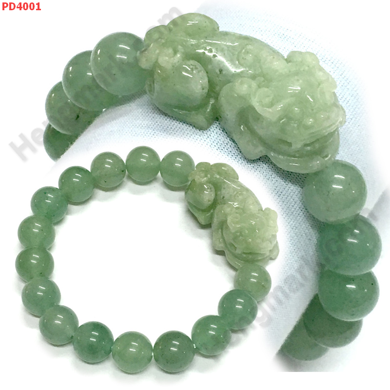 PD4001 สร้อยข้อมือปี่เซียะหยก ราคา 499 บาท http://ww2.hengmark.com/view_product/PD4001.htm