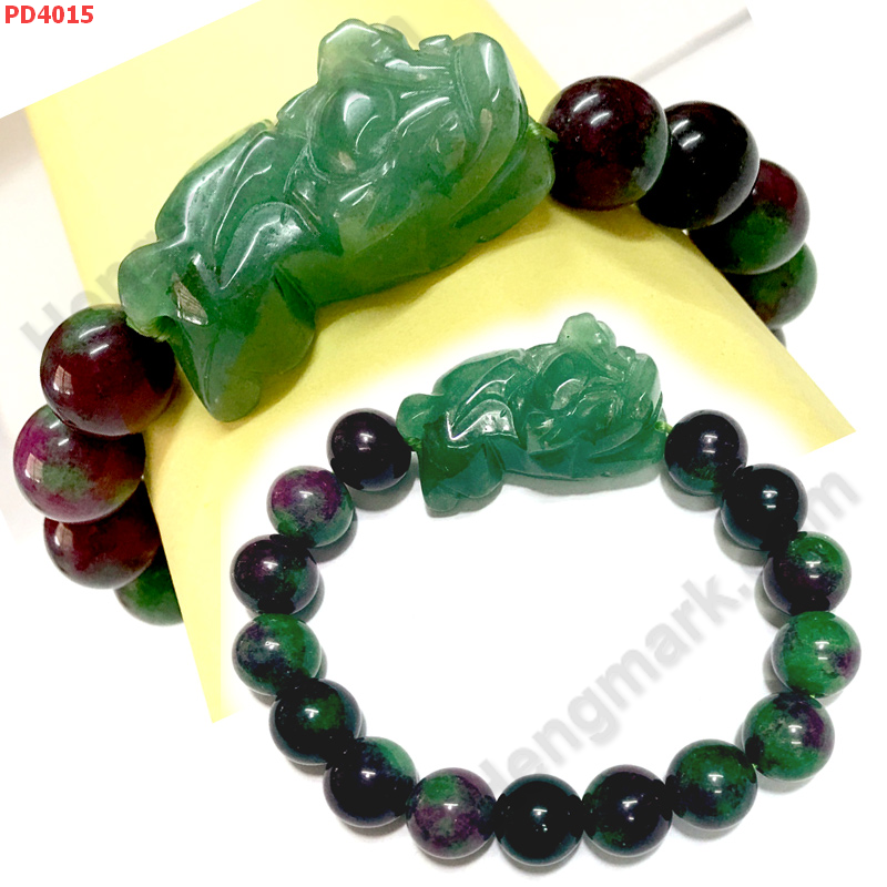 PD4015 สร้อยข้อมือปี่เซียะหยกเขียว ซอยไซ้ท์ ราคา 449 บาท http://ww2.hengmark.com/view_product/PD4015.htm