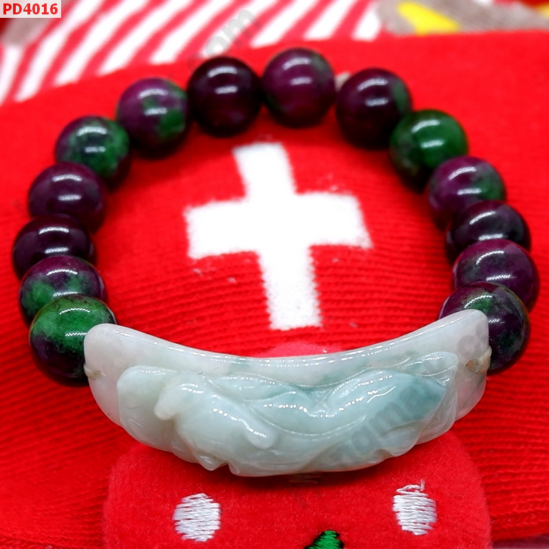 PD4016 สร้อยข้อมือปี่เซียะหยก ซอยไซ้ท์ ราคา 429 บาท http://ww2.hengmark.com/view_product/PD4016.htm