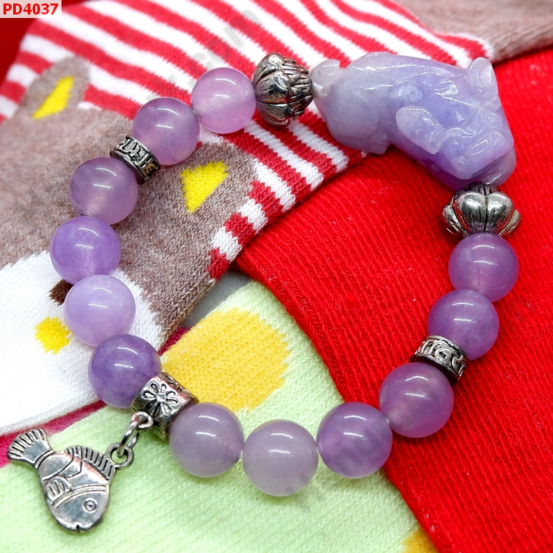 PD4037 สร้อยข้อมือปี่เซียะสีม่วง ราคา 449 บาท http://ww2.hengmark.com/view_product/PD4037.htm
