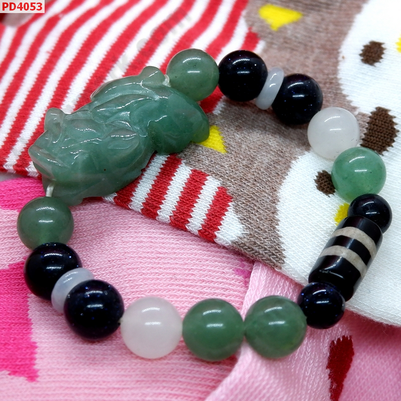 PD4053 สร้อยข้อมือปี่เซียะหยกเขียว ราคา 479 บาท http://ww2.hengmark.com/view_product/PD4053.htm
