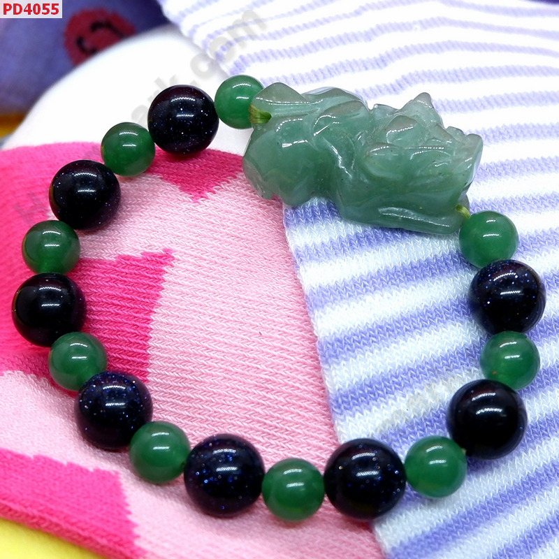 PD4055 สร้อยข้อมือปี่เซียะหยกเขียว ราคา 429 บาท http://ww2.hengmark.com/view_product/PD4055.htm