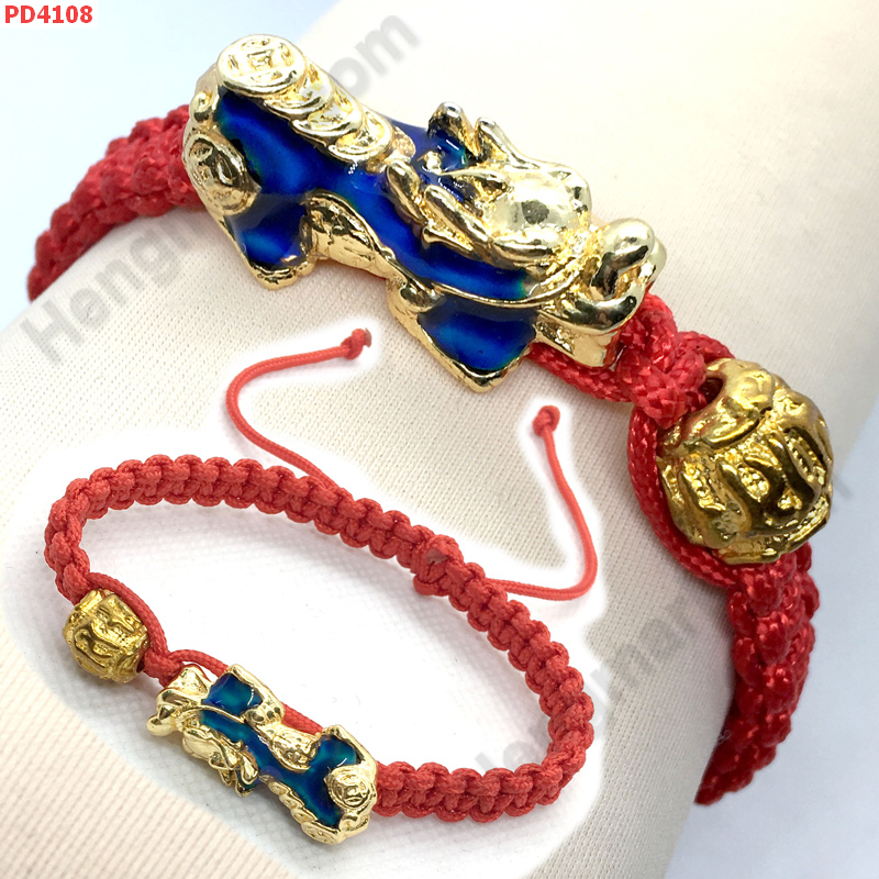 PD4108 สร้อยข้อมือปี่เซียะสีทองลงยา เปลี่ยนสีได้ ราคา 429 บาท http://ww2.hengmark.com/view_product/PD4108.htm