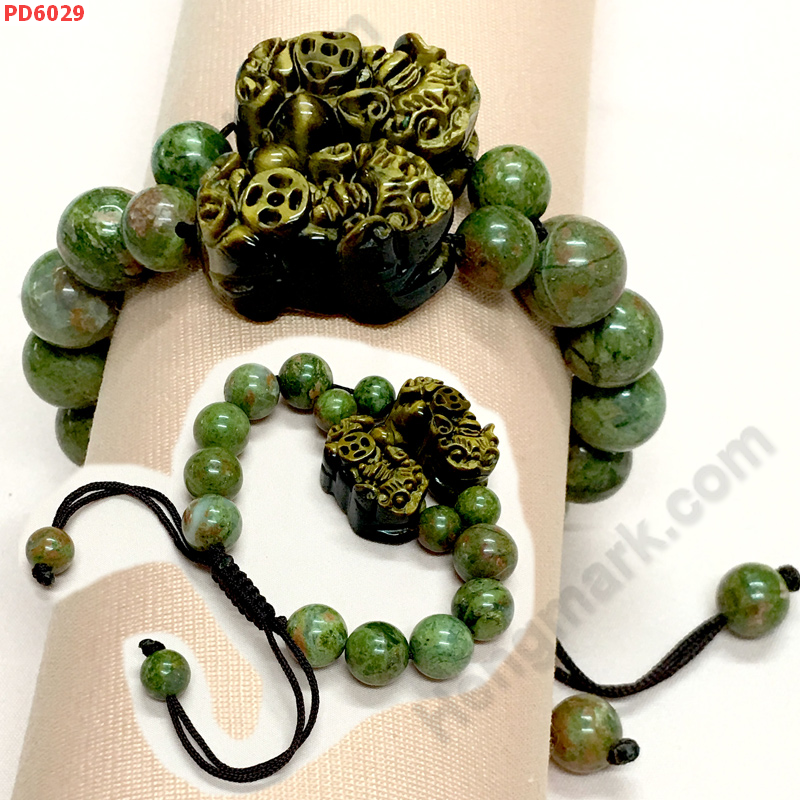 PD6029 สร้อยข้อมือปี่เซียะหินไทเกอร์อายคู่ ราคา 659 บาท http://ww2.hengmark.com/view_product/PD6029.htm