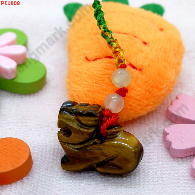 PE1008 ปี่เซียะแขวนมือถือ หินตาเสือ(Tiger eyes) ราคา 99 บาท http://ww2.hengmark.com/view_product/PE1008.htm