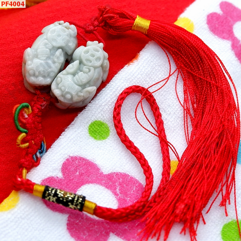 PF4004 ปี่เซียะคู่หยกขาว แบบแขวน ราคา 499 บาท http://ww2.hengmark.com/view_product/PF4004.htm