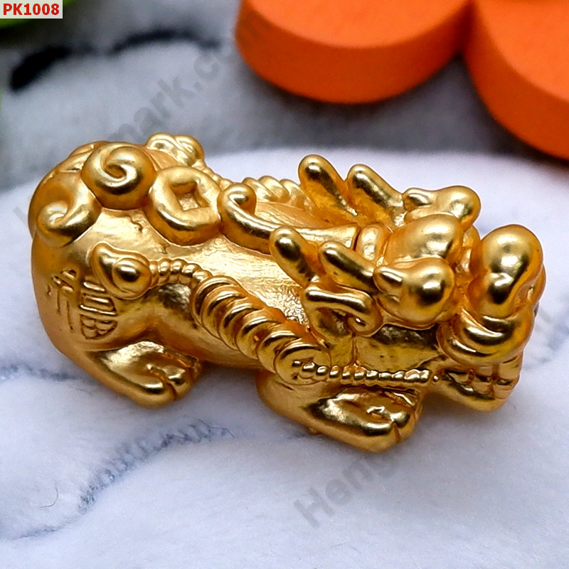 PK1008 ปี่เซียะสีทอง ราคา 200 บาท http://ww2.hengmark.com/view_product/PK1008.htm
