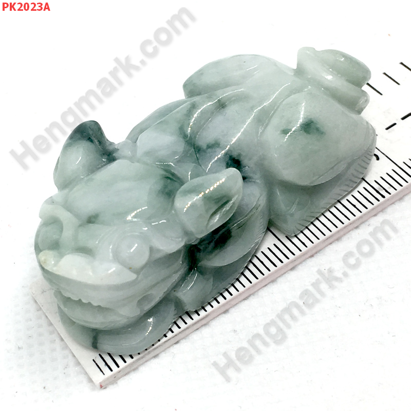 PK2023A ปี่เซียะหยกขาวเขียว เดี่ยว ราคา 270 บาท http://ww2.hengmark.com/view_product/PK2023A.htm