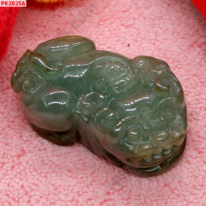 PK2025A ปี่เซียะหยกเขียวเทาเกรดA เดี่ยว ราคา 420 บาท http://ww2.hengmark.com/view_product/PK2025A.htm