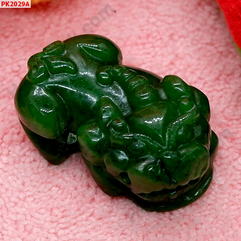 PK2029A ปี่เซียะหินสีเขียวเข้ม เดี่ยว ราคา 220 บาท http://ww2.hengmark.com/view_product/PK2029A.htm