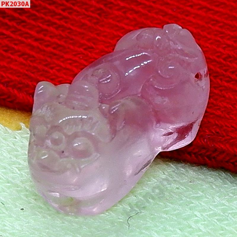 PK2030A ปี่เซียะหินโรสควอตซ์สีชมพู เดี่ยว ราคา 220 บาท http://ww2.hengmark.com/view_product/PK2030A.htm