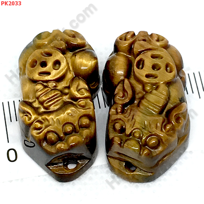 PK2033 ปี่เซียะหินไทเกอร์อาย คู่ ราคา 400 บาท http://ww2.hengmark.com/view_product/PK2033.htm