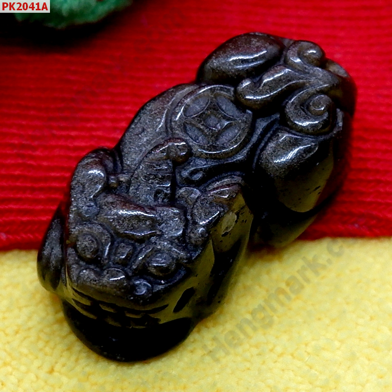 PK2041A ปี่เซียะหินโกลเด้นอ๊อบซิเดียน เดี่ยว ราคา 420 บาท http://ww2.hengmark.com/view_product/PK2041A.htm