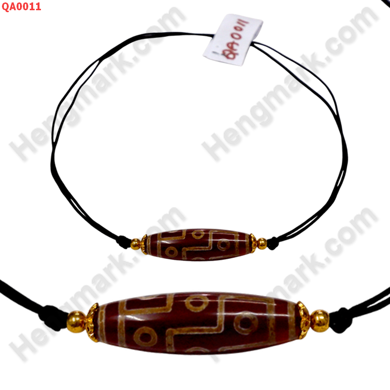 QA0011 สร้อยคอหินทิเบต 9 ตา ราคา 529 บาท http://ww2.hengmark.com/view_product/QA0011.htm