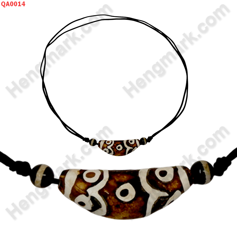 QA0014 สร้อยคอหินทิเบต ลาย 9 ตา ราคา 389 บาท http://ww2.hengmark.com/view_product/QA0014.htm
