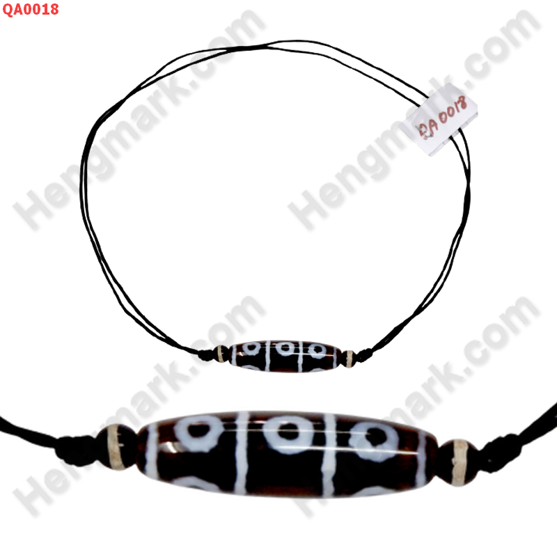 QA0018 สร้อยคอหินทิเบต ลาย 8 ตา ราคา 789 บาท http://ww2.hengmark.com/view_product/QA0018.htm