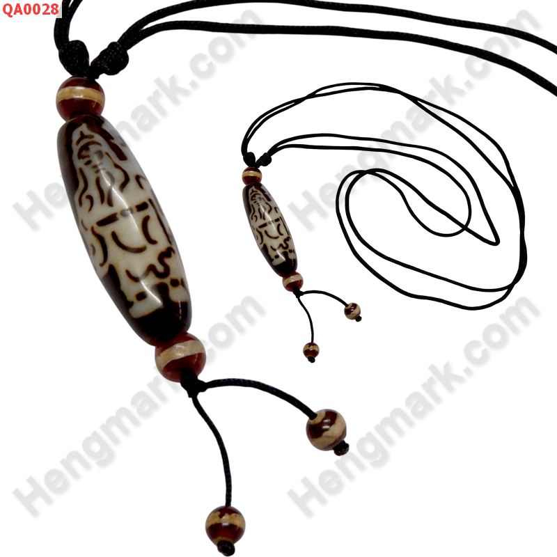 QA0028 สร้อยคอหินทิเบต ลายเทพกวนอู ราคา 369 บาท http://ww2.hengmark.com/view_product/QA0028.htm
