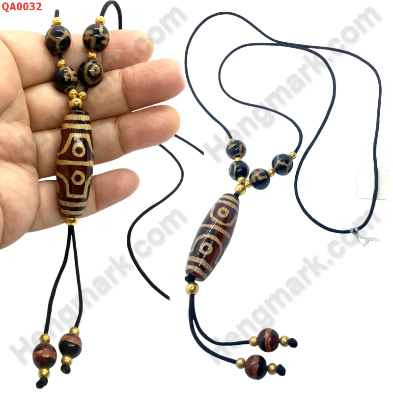 QA0032 หินทิเบต ลาย 8 ตา+หลายลายพร้อมสร้อยคอเชือก ราคา 719 บาท http://ww2.hengmark.com/view_product/QA0032.htm