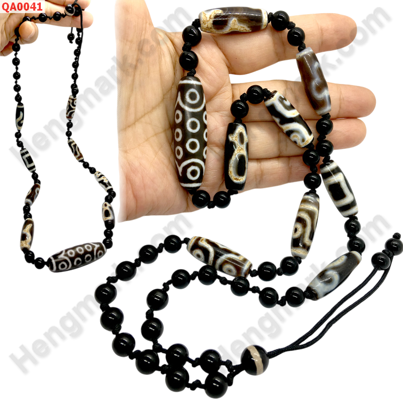QA0041 สร้อยคอหินทิเบต 21 ตาและลายอื่นๆ ราคา 4200 บาท http://ww2.hengmark.com/view_product/QA0041.htm