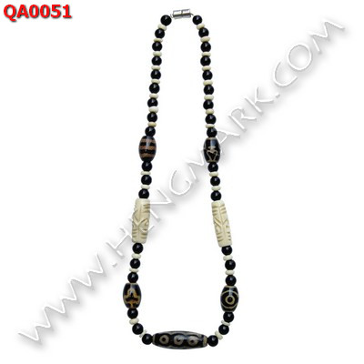 QA0051 สร้อยคอหินทิเบต หลายลาย ราคา 719 บาท http://ww2.hengmark.com/view_product/QA0051.htm