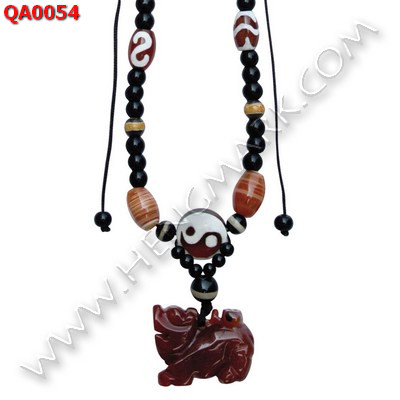 QA0054 สร้อยคอหินทิเบตหลายลาย พร้อมปี่เซียะ ราคา 1129 บาท http://ww2.hengmark.com/view_product/QA0054.htm