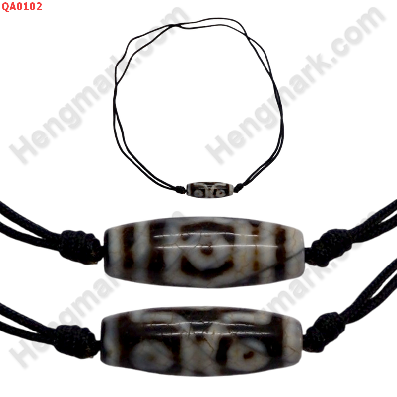 QA0102 สร้อยคอหินดีซีไอ ลาย 3 ตา ราคา 399 บาท http://ww2.hengmark.com/view_product/QA0102.htm