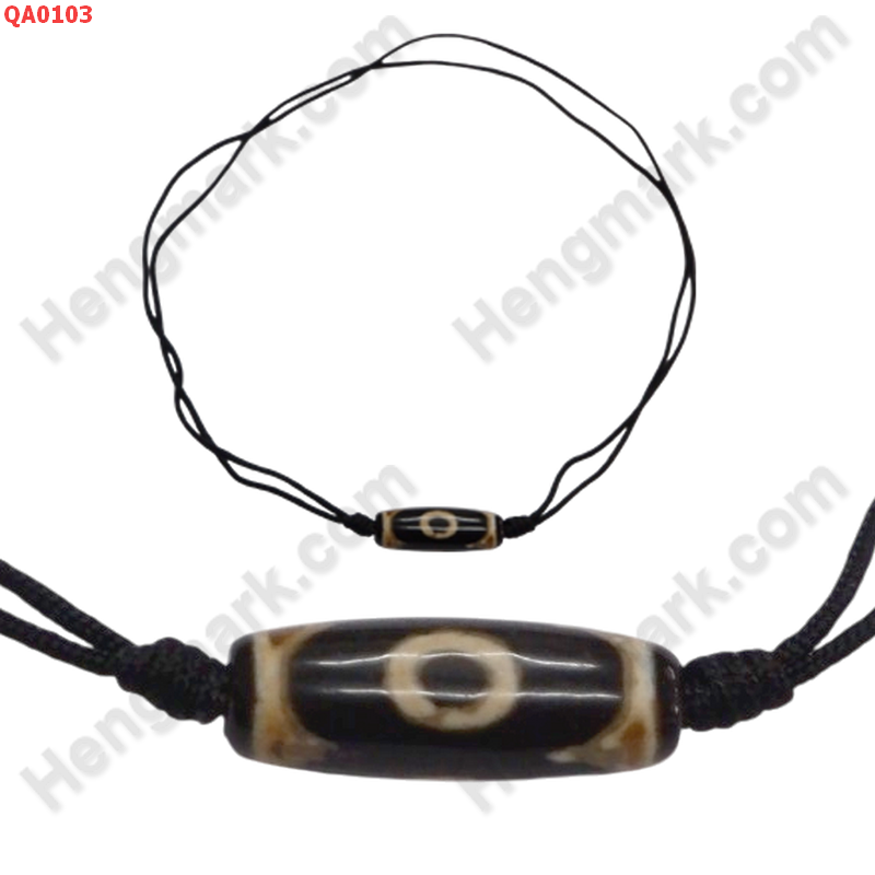 QA0103 สร้อยคอหินดีซีไอ ลาย 3 ตา ราคา 399 บาท http://ww2.hengmark.com/view_product/QA0103.htm
