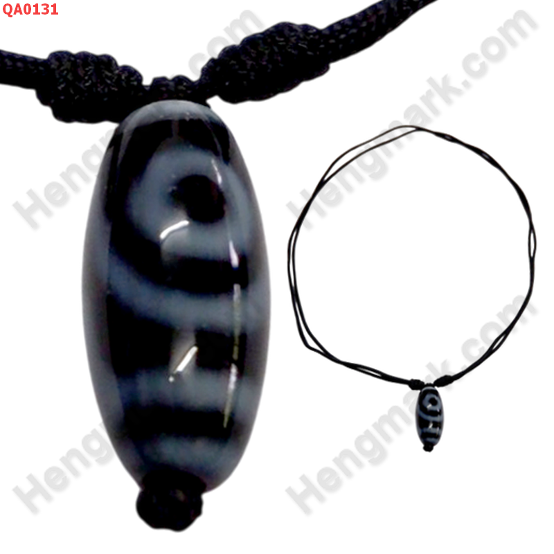 QA0131 สร้อยคอหินดีซีไอ  ลาย  2 ตา ราคา 249 บาท http://ww2.hengmark.com/view_product/QA0131.htm