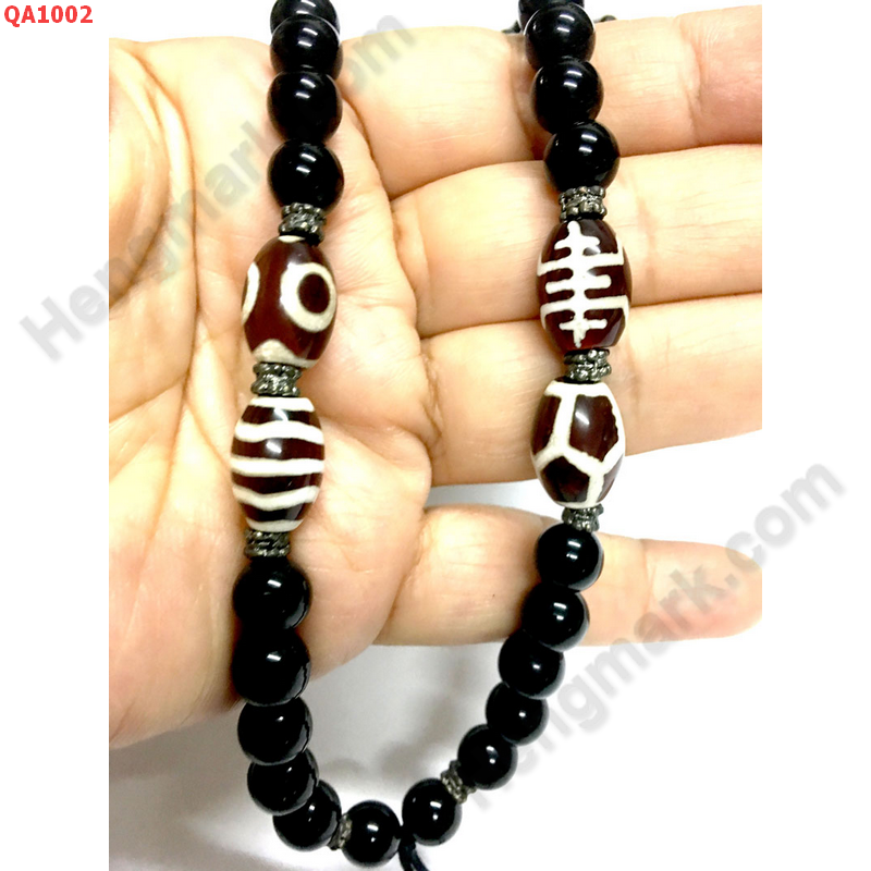 QA1002 สร้อยคอหินทิเบต4 ลาย ราคา 699 บาท http://ww2.hengmark.com/view_product/QA1002.htm