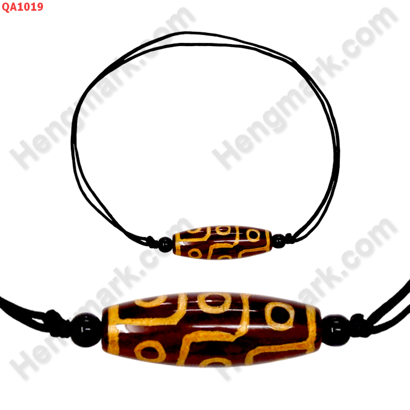 QA1019 สร้อยคอหินทิเบต 9 ตา สร้อยปรับสั้นยาวได้ ราคา 299 บาท http://ww2.hengmark.com/view_product/QA1019.htm