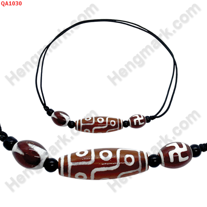 QA1030 สร้อยคอหินทิเบต 9 ตา +ลายอื่น 2 ลาย ราคา 499 บาท http://ww2.hengmark.com/view_product/QA1030.htm