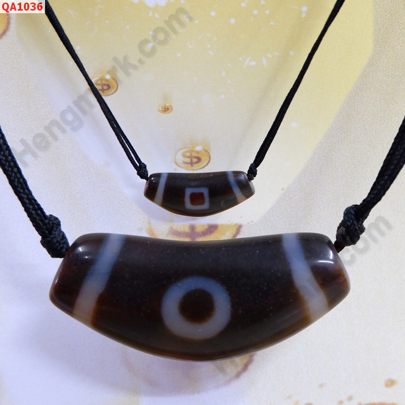 QA1036 สร้อยคอหินทิเบตรูปบูมเมอแรง ลาย 1 ตาฟ้าดิน ราคา 949 บาท http://ww2.hengmark.com/view_product/QA1036.htm