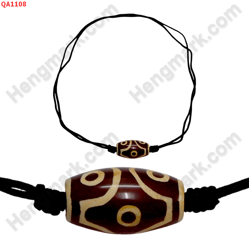 QA1108 สร้อยคอหินดีซีไอ ลาย 6 ตาเขี้ยวเสือคู่ ราคา 249 บาท http://ww2.hengmark.com/view_product/QA1108.htm