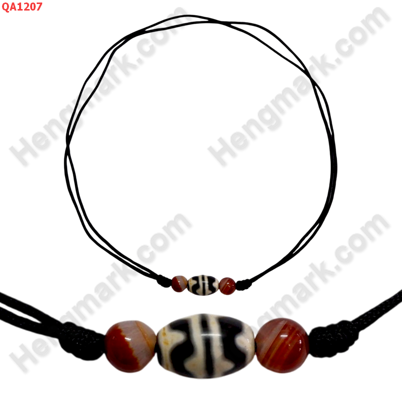 QA1207 สร้อยคอหินดีซีไอ ลายเขี้ยวเสือคู่ ราคา 169 บาท http://ww2.hengmark.com/view_product/QA1207.htm