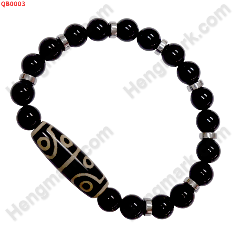 QB0003 สร้อยข้อมือหินทิเบต 8 ตา ราคา 339 บาท http://ww2.hengmark.com/view_product/QB0003.htm