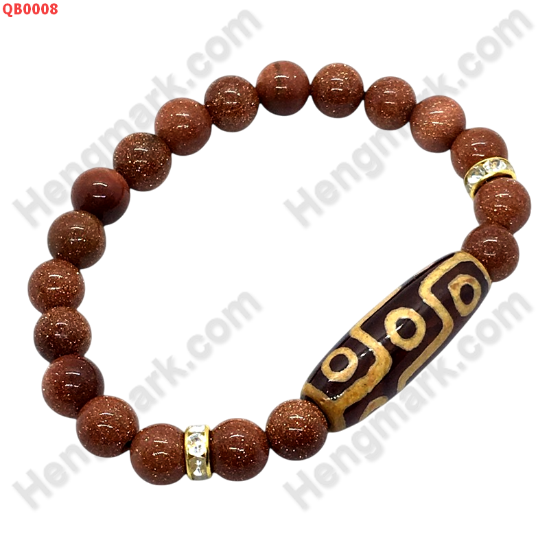 QB0008 สร้อยข้อมือหินทิเบต 9 ตา ราคา 339 บาท http://ww2.hengmark.com/view_product/QB0008.htm