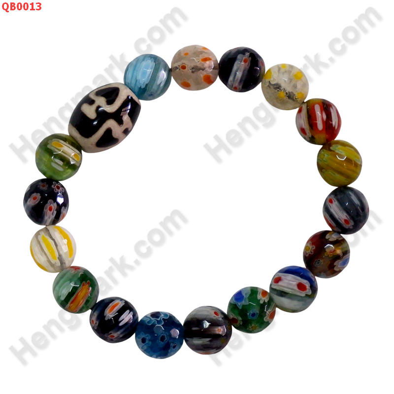 QB0013 สร้อยข้อมือหินทิเบตลายแก้ววิเศษ ราคา 279 บาท http://ww2.hengmark.com/view_product/QB0013.htm