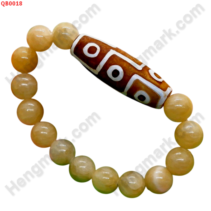QB0018 สร้อยข้อมือหินทิเบตลาย 9 ตา ราคา 399 บาท http://ww2.hengmark.com/view_product/QB0018.htm