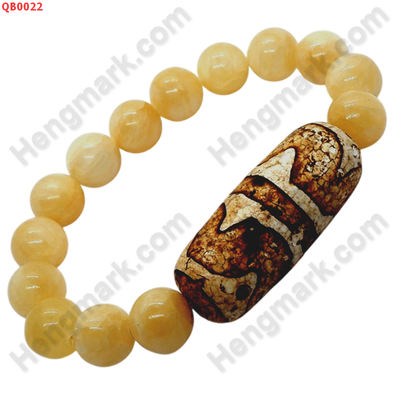 QB0022 สร้อยข้อมือหินทิเบตลายเขี้ยวเสือคู่ ราคา 349 บาท http://ww2.hengmark.com/view_product/QB0022.htm