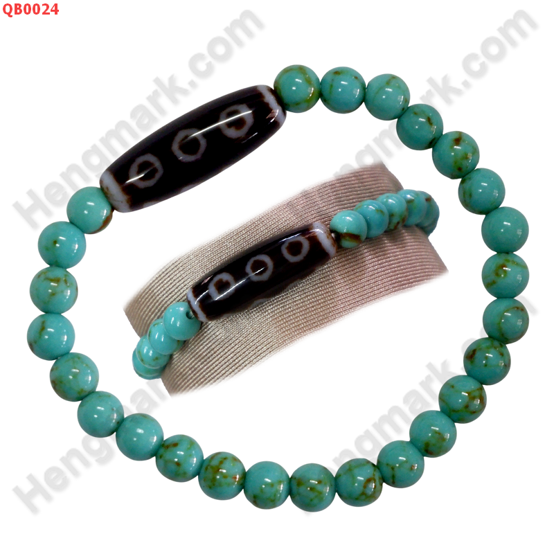 QB0024 สร้อยข้อมือหินทิเบตลาย 5 ตา ราคา 399 บาท http://ww2.hengmark.com/view_product/QB0024.htm