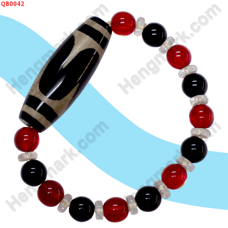 QB0042 สร้อยข้อมือ หินดีซีไอลายเขี้ยวเสือ ราคา 299 บาท http://ww2.hengmark.com/view_product/QB0042.htm