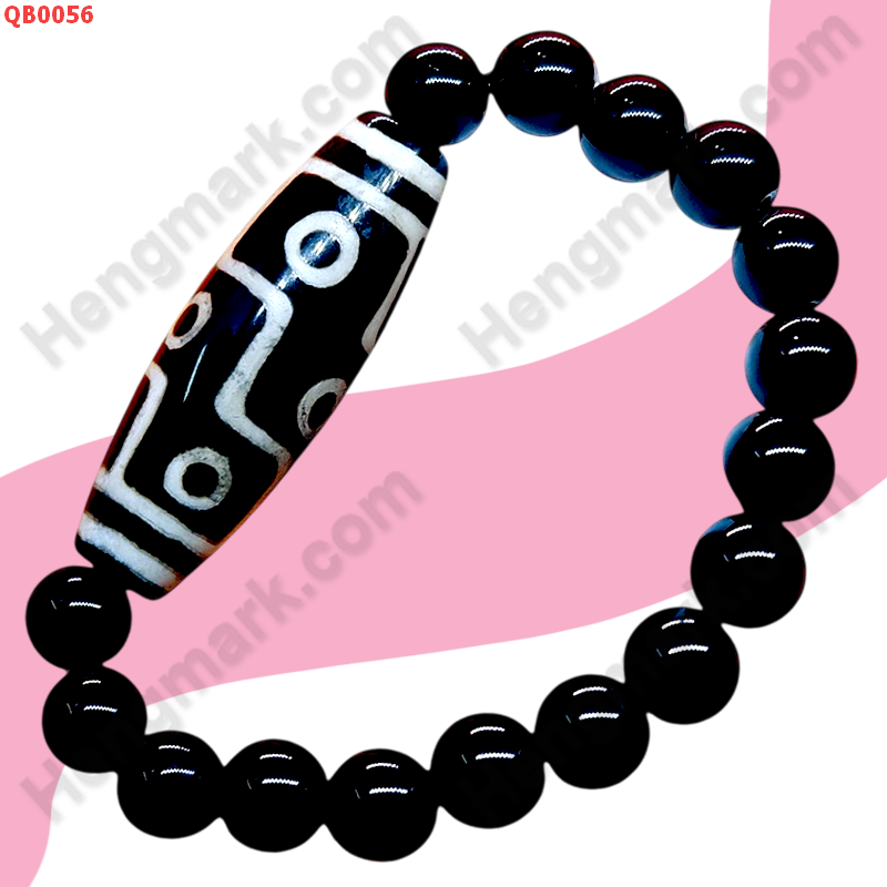 QB0056 สร้อยข้อมือ DZI 9 ตา ราคา 299 บาท http://ww2.hengmark.com/view_product/QB0056.htm