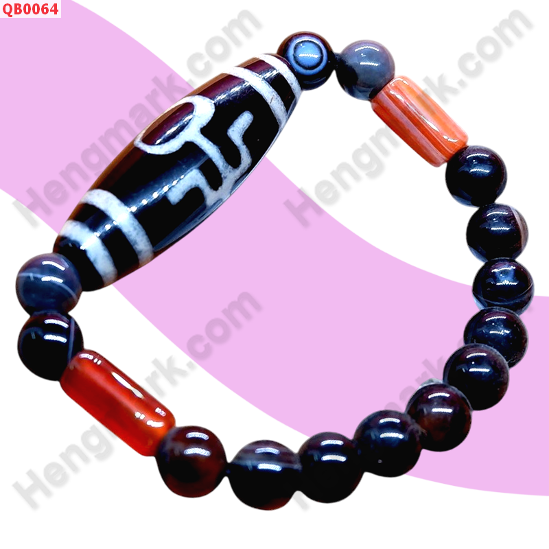 QB0064 สร้อยข้อมือ หินดีซีไอ ลายผู้สูงศักดิ์ ราคา 349 บาท http://ww2.hengmark.com/view_product/QB0064.htm