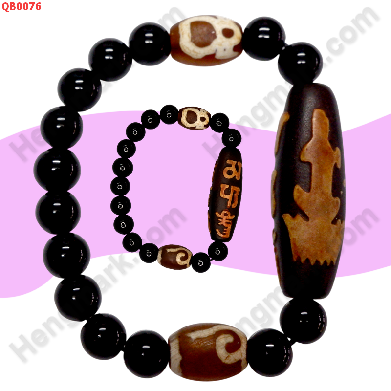 QB0076 สร้อยข้อมือ DZI ลายกวนอิม คาถาธิเบต ราคา 499 บาท http://ww2.hengmark.com/view_product/QB0076.htm
