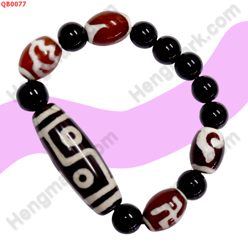 QB0077 สร้อยข้อมือ DZI 6 ตา ราคา 699 บาท http://ww2.hengmark.com/view_product/QB0077.htm